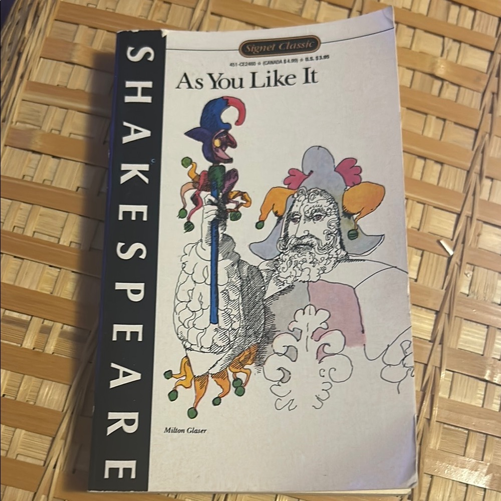 As You Like It by Shakespeare Paperback
